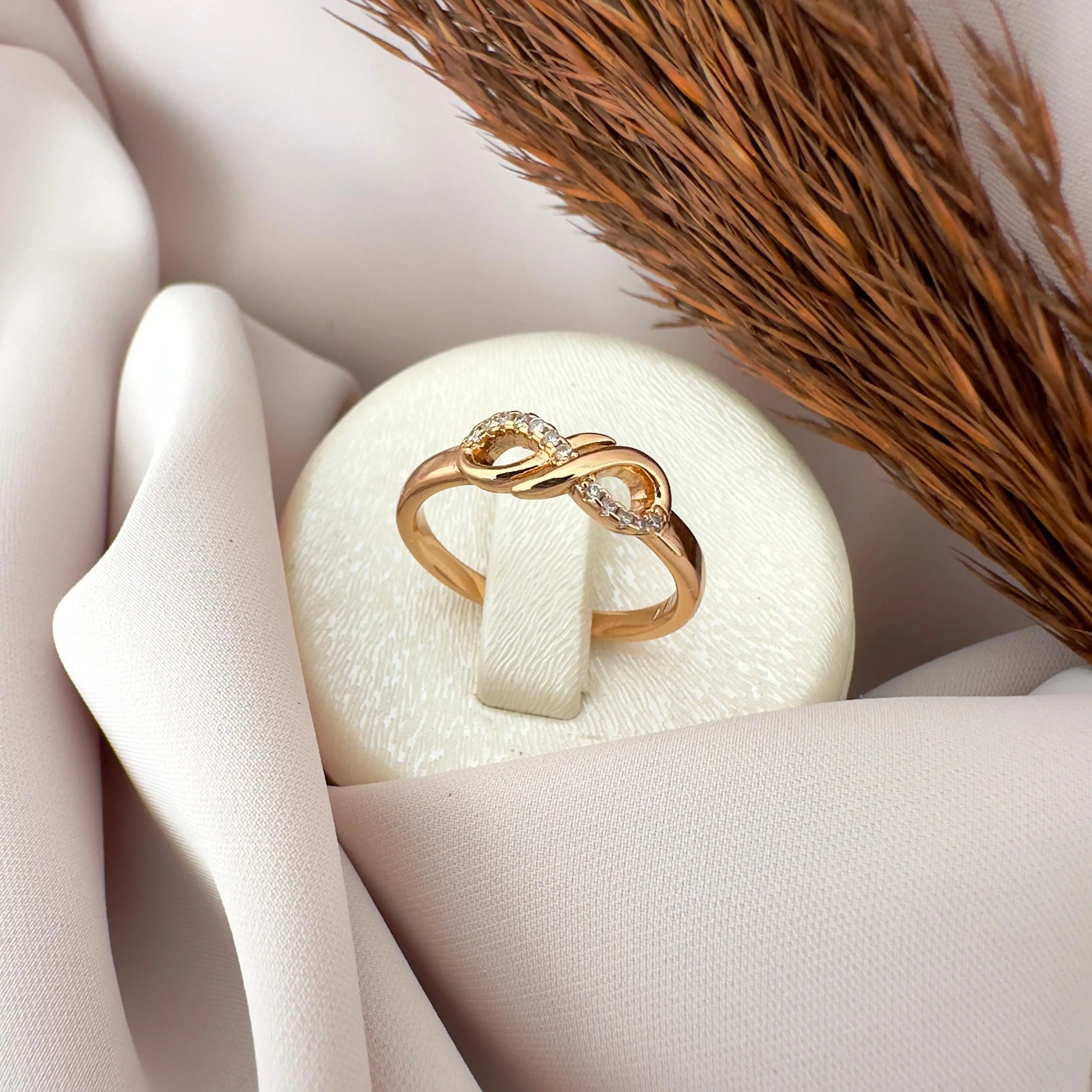 GY0033 Rose Gold Sonsuzluk Yüzük