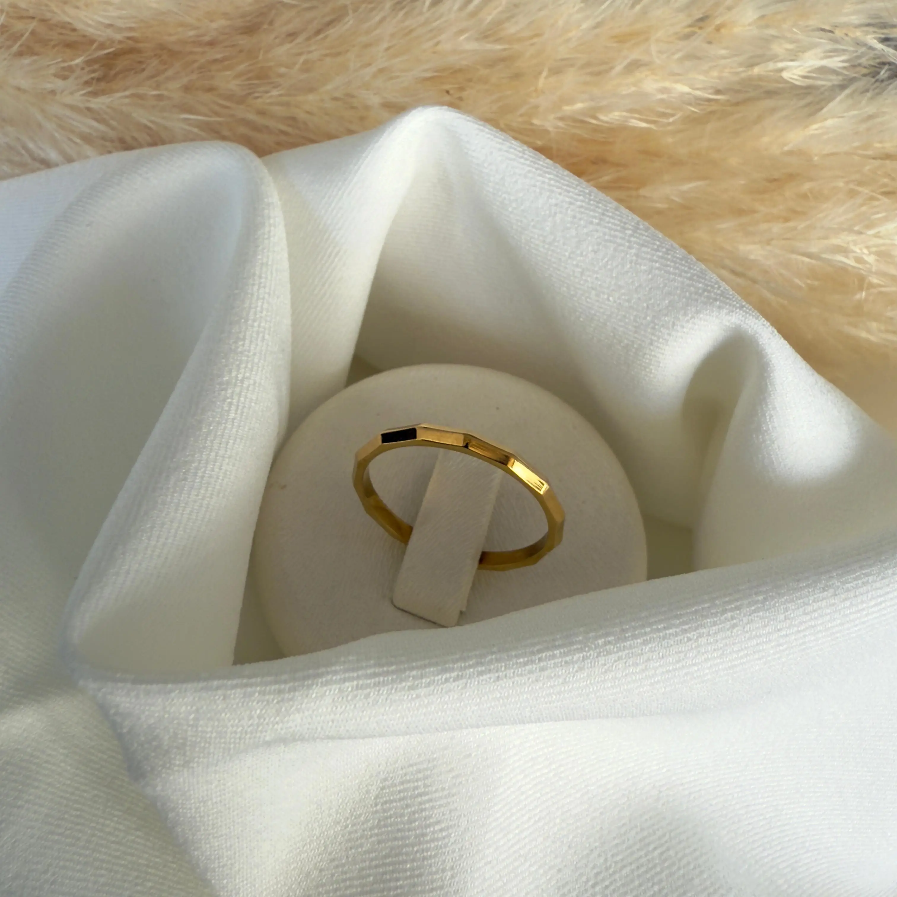 GY0106 Gold İnce Yüzük